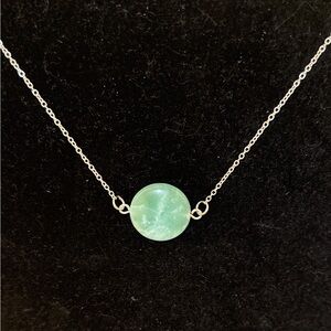 Elegant Natural adjustable Jade Stone Necklace